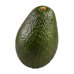 Avocados natural form