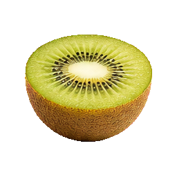Kiwis — prepared half